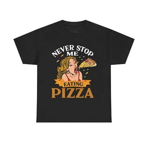 Pizza Lover Unisex Tee, Foodie T-Shirt, Italian Cuisine Top, Gift for Pizza - Picture 1 of 13