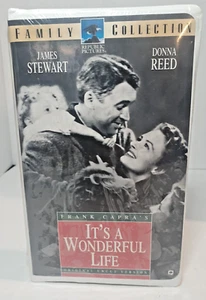 IT'S A WONDERFUL LIFE 1996 Original Uncut Version VHS Video Classics NEW Sealed - Picture 1 of 6