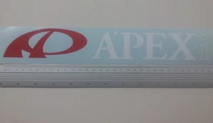 Apexi performance parts 2 colour vinyl cut sticker / decal 2 suit drift cars etc - Picture 1 of 1