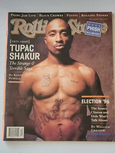 2Pac Rolling Stone Magazin Todesausgabe OKT 1996 Zeitungskiosk - Bild 1 von 4