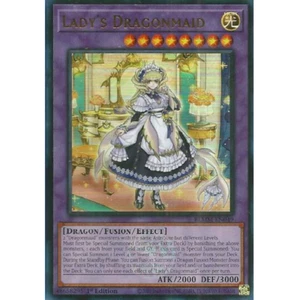 Yugioh Lady's Dragonmaid BLMM-EN049 Ultra Rare 1st Edition NM - Picture 1 of 1