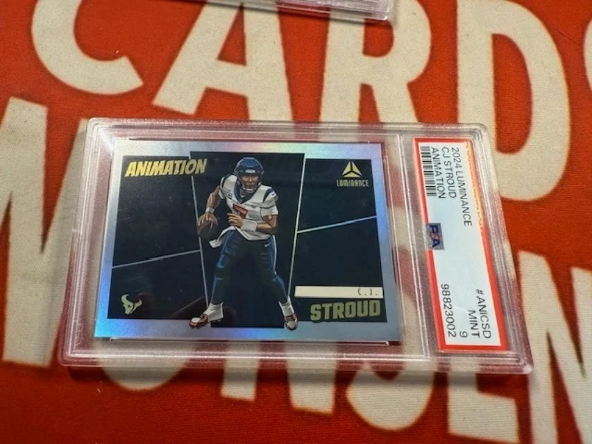 2024 Luminance CJ STROUD Animation SSP CASE HIT PSA 9 MINT Texans #ANICSD - Image 1 of 1