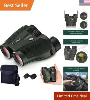 12x30 Waterproof Binoculars - Clear Vision for Travel, Hunting & Hiking - Image 1 of 4