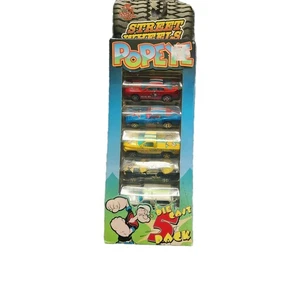 Popeye 5 Pack Racing Champions Street Wheels Diecast Bronco Mustang Ram 1999 - Picture 1 of 3
