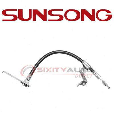 Sunsong Rear Left Brake Hydraulic Hose for 1996-2000 Plymouth Breeze - Hoses hu Foto 1 de 4