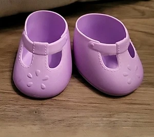 Vintage Cabbage Patch Shoes Purple Rare - Picture 1 of 4