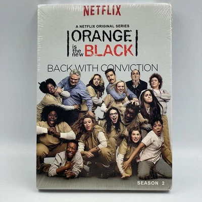 Orange Is The New Black [DVD] Season Two • New & Sealed  **US Import Region 1** - Image 1 of 2