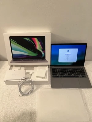 APPLE MacBook Pro 13in 512GB SSD M1 8GB Laptop Space Gray MYD92LL/A A2338 MINT ! - Image 1 of 4