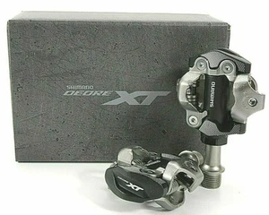 Shimano Deore XT PD-M8100 SPD XC MTB Mountain Bike Clipless Pedals w/SH51 Cleats - Picture 1 of 7