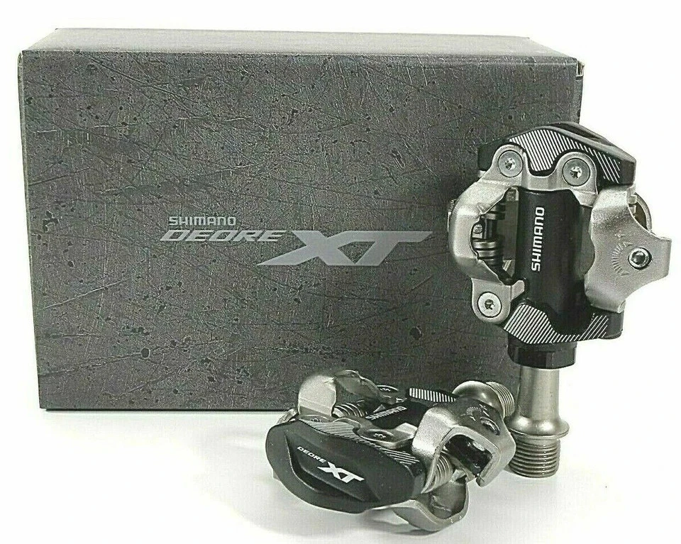 Shimano Deore XT PD-M8100 SPD XC MTB Mountain Bike Clipless Pedals w/SH51 Cleats - Image 1 of 4