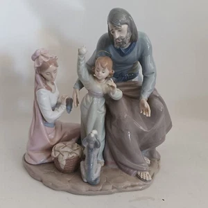 Seltene Pensionierte Lladro The Loving Family The Holy Family Figur #5848 *REPARIERT* - Bild 1 von 20