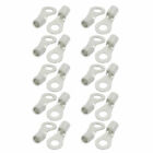 20Pcs Rnb14-8 Bare Ring Tongue Type Non Insulated Terminals For 6Awg Wire?Ik