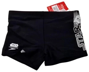SPEEDO Star Wars Boys Boxer Swimming Trunks Cont Waistband Asht Jm Sz 10 Yrs E - Picture 1 of 3