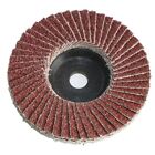 Useful Flap Discs 10mm Hole Diameter 3inch 75mm 80 Grit Abrasive Red Tool