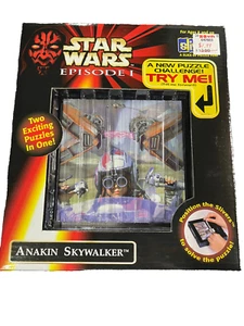 Star Wars Episode 1 Anakin Skywalker Slivers Puzzle ~ 2 in 1 ~ NIB Hasbro - Picture 1 of 3