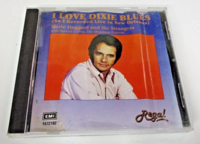 I Love Dixie Blues, Live in New Orleans - Merle Haggard and the Strangers - CD - Image 1 of 3