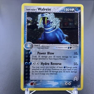 Team Aqua’s Walrein # 6/95 - Ex TM vs TA - Pokémon TCG/CCG Card - Holo Rare - Picture 1 of 2