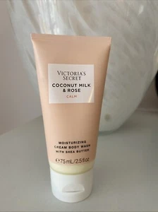 Victoria's Secret Coconut Milk & Rose Cream Body Wash Shower Gel Natural Beauty - Picture 1 of 4