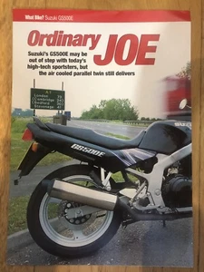 What Bike? 1994 Suzuki GS500E Motorcycle Review (153) - Picture 1 of 4