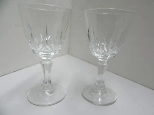 Vintage "Palmes" by Cristal D'Arques-Durand Cordial Glasses; Set of Two. - Picture 1 of 3