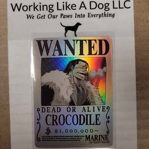 OnePiece Trading Card Crocodile OP-WA101-TJL-08