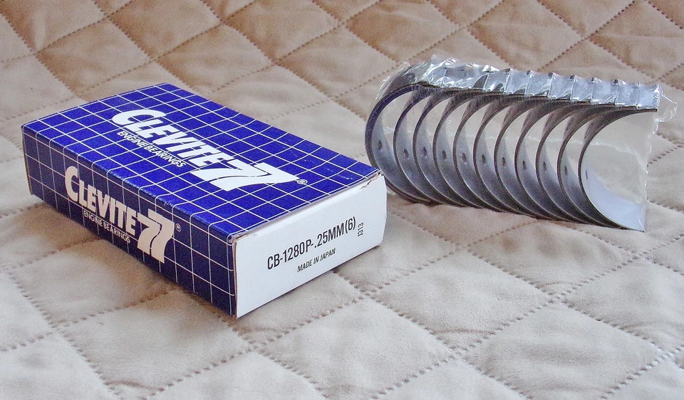 Juego de rodamientos de varilla CLEVITE CB1280P .25mm para 79-84 SUPRA, 78-84 CRESSIDA hecho en Japón Foto 1 de 1