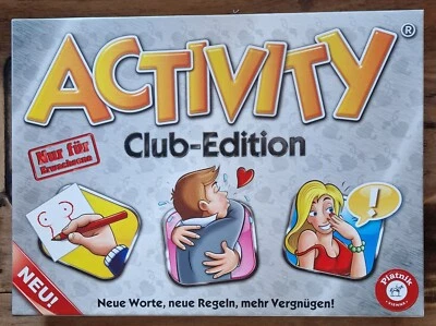 Activity Club-Edition Piatnik neue Regeln für Erwachsene Komplett Neuwertig TOP! - Bild 1 von 4