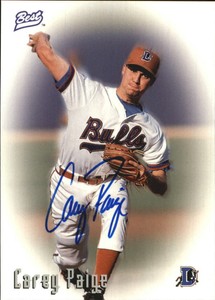1997 Best Autographs Autograph Series #37 Carey Paige
