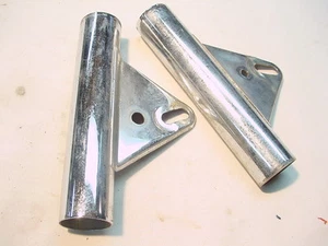 NORTON COMMANDO 750 850 HEAD LIGHT EAR SET LEFT AND RIGHT SIDES WITH TWO EXTRA H - Picture 1 of 4