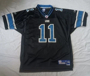 Roy Williams 2006 Detroit Lions Reebok Alternate Jersey Sz XL - VINTAGE - Picture 1 of 2