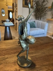 Vintage statue sculpture african bronze sculpture mode aoa bp - Picture 1 of 11