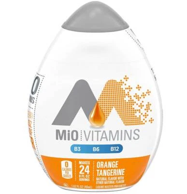 MiO 维生素水增强剂橙橘味 - 1.62 盎司 - 6 件装 — 第 1/4 张图片