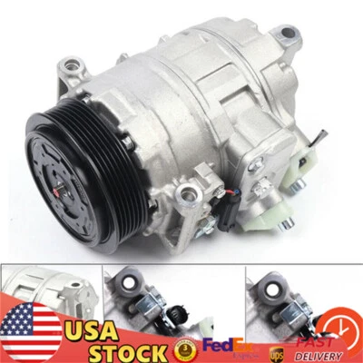 AC A/C Compressor w/Clutch For Mercedes-Benz C280 C300 C320 CL500 C230 C240 C250 - Image 1 of 4