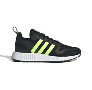 ADIDAS GY3779 MULTIX Jr`s (Medium) Black/Green/White Mesh-Textile Running Shoes - Picture 1 of 7