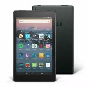 Tablet Amazon Fire HD 8 Niños 8 pulgadas HD con estuche a prueba de niños paquete negro 32 GB - Imagen 1 de 3