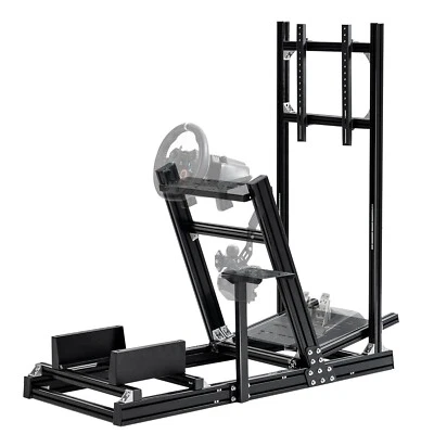 Supllueer Racing Sim Cockpit with Display Bracket Fit Logitech Thrustmaster T300 - Image 1 of 4