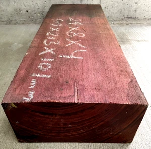 Purpleheart Lumber 16/4 Hardwood 24x8x4 Purple Rain Guitars Woodworking Project - Picture 1 of 11