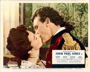 JOHN PAUL JONES ROBERT STACK MARISA PAVAN ORIGINAL LOBBY CARD