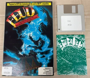 Feud (versione Commodore Amiga, 1987) Mastertronic *completo* /con manuale e scatola - Foto 1 di 8