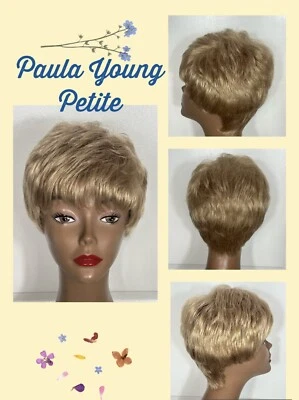 Peluca Paula Young A3007 Petite #16 Rubia Miel Corta Pixie Limpia Buen Estado T-2 Foto 1 de 4