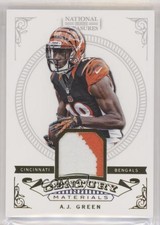 2012 Panini National Treasures Century Materials Prime /25 AJ Green #45