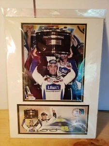 ~NEW~ 2006 DAYTONA 500 WINNER! JIMMIE JOHNSON MATTED FOTO/CO. by USPS - Picture 1 of 8
