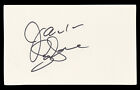 Jack LaLanne Authentic Signed 3x5 Index Card Autographed BAS #BL98784