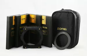 ZOMEi® 7 piece kit ND2+ND4+ND8+ND4 Grad filter+77mm ring+holder For Cokin Z LEE - Picture 1 of 8