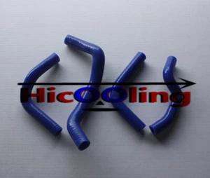 Blue Hose DRZ400E 2003-2007 For SUZUKI Silicone Radiator DRZ 400E 2004 2005 06 - Picture 1 of 6