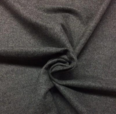 HBF TEXTILES 100% WOOL SOLID CHARCOAL GRAY MULTIPURPOSE FABRIC BY YARD 58"W - Image 1 of 3
