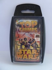 Top Trumps Star Wars Rebel Card Set Game in Container