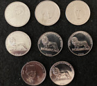 Congo D.R. 4 Coins Set POPE Francs UNC World Coins