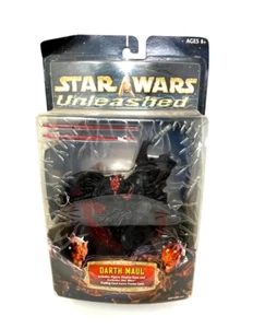 Juego de figuras de acción Star Wars Unleashed DARTH MAUL Deluxe 2002 Hasbro - Imagen 1 de 5