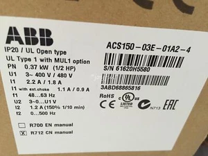 ONE NEW ABB ACS150-03E-01A2-4 Inverter 0,37KW - Foto 1 di 1